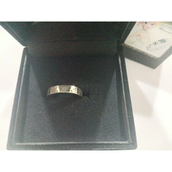 the quintessential quintuplets Ichika Nakano silver ring wedding dress version